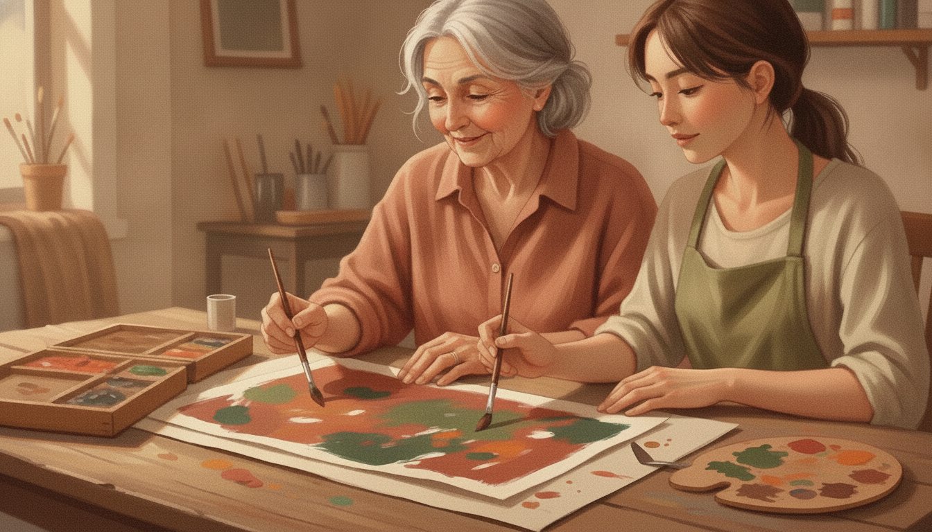 Two women collaborating as equals